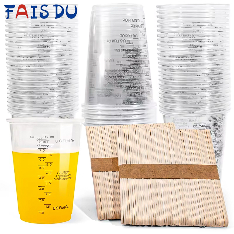 Resin Mixing Cup - FAIS DU 10oz Disposable Measuring Cups