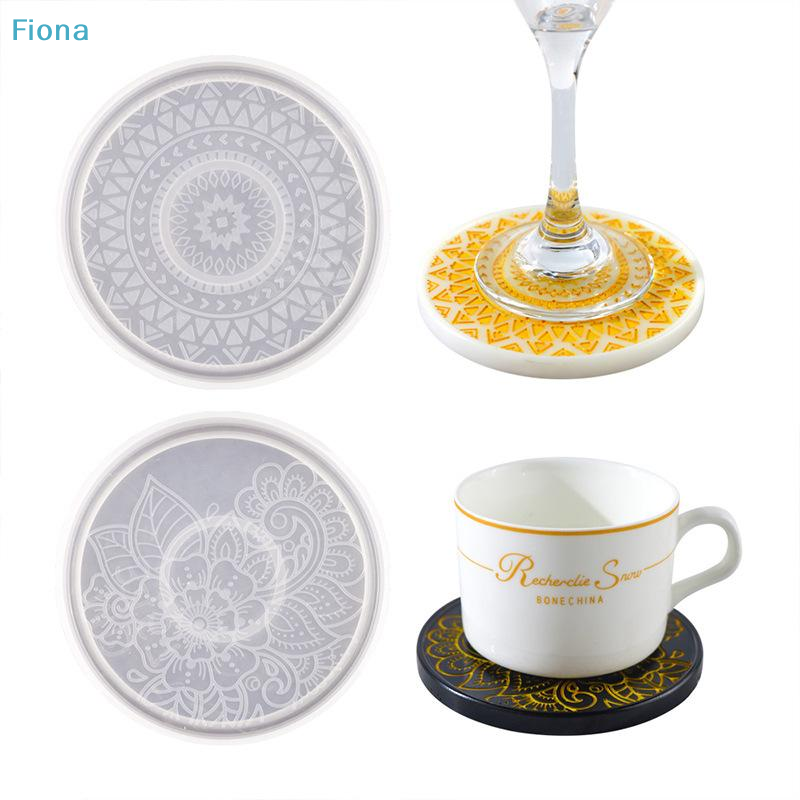Coaster Mold Square - ✔Flower Coaster Silicone Mold Epoxy Resin