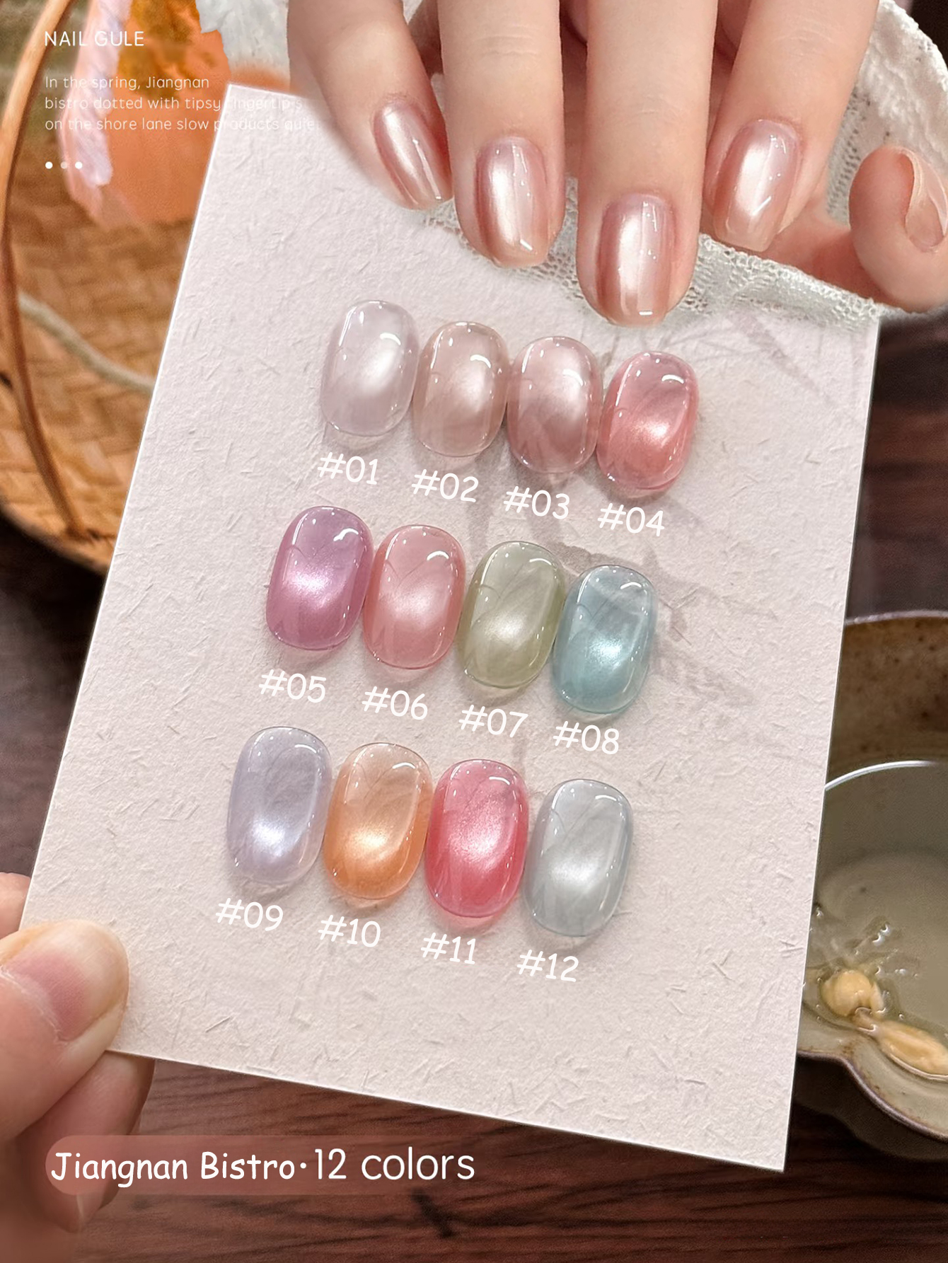 Resin Art Purple - 1-12pcs SHAKA Spring Jiangnan Tavern Cat