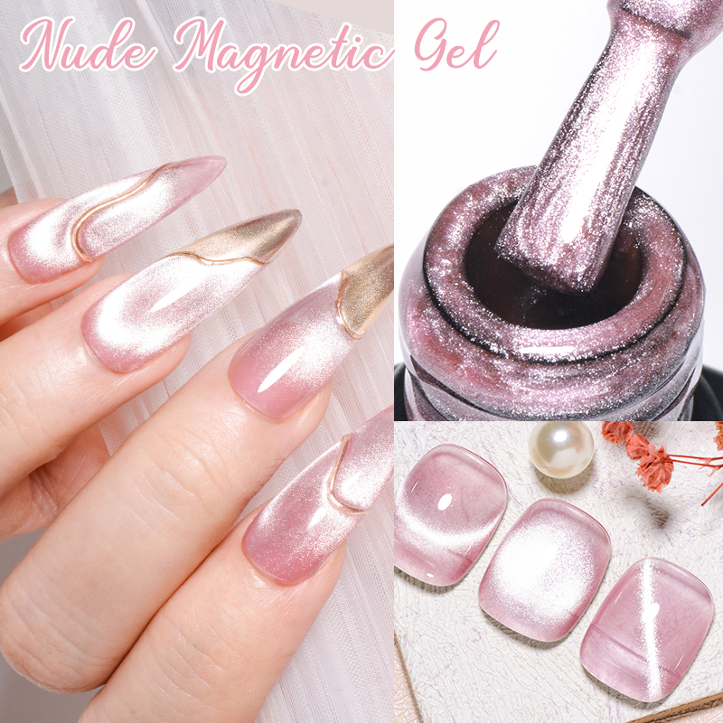 Resin Art Purple - MEET ACROSS 7ML Glitter Magnetic Gel