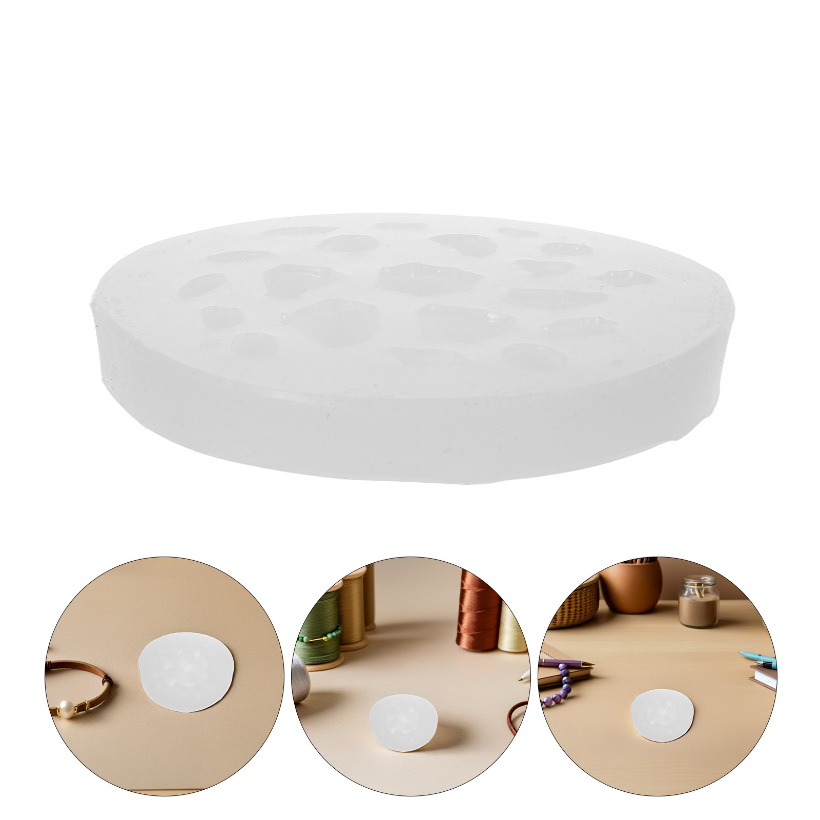 Resin Art And Jewelry - 1Pcs Pebble Silicone Mould Stone Silicone