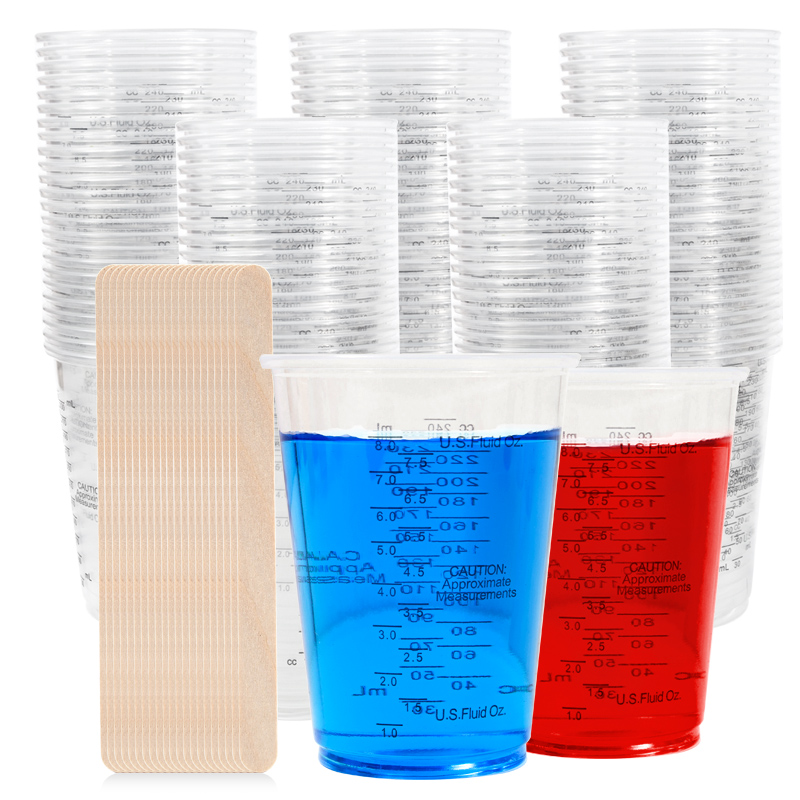 FAIS DU 10oz Disposable Measur - مراجعة Resin Mixing Cup وسعره