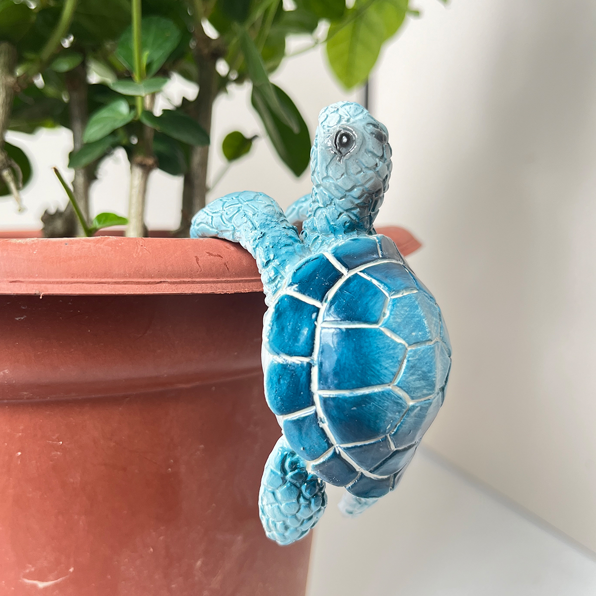 1Pc Small Turtle Resin Decorat - مراجعة Resin Art Beach Theme وسعره