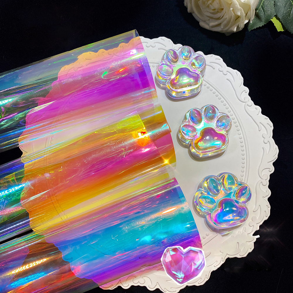 Aurora Laser Film Foil Resin J - مراجعة Resin Art Sticker وسعره