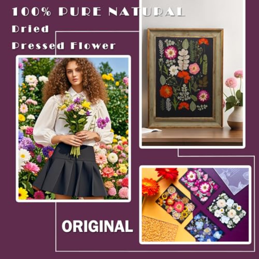 Pressed Dried Flowers for Resi - مراجعة Resin Art And Jewelry وسعره