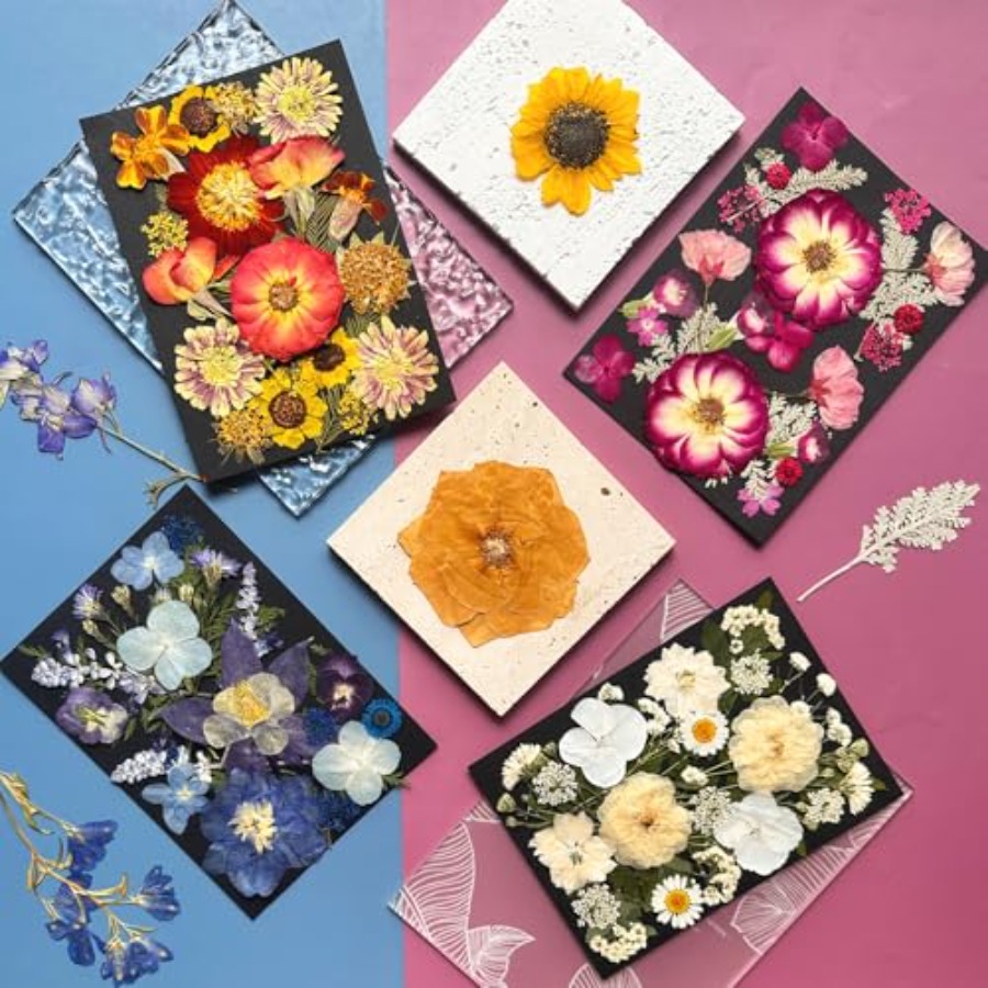Pressed Dried Flowers for Resi - مراجعة Resin Art And Jewelry وسعره