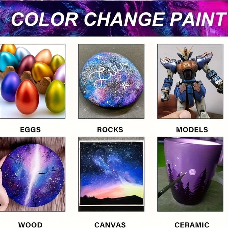 Acrylic Paint Set 6 Colors 50m - مراجعة Resin Art Workshop وسعره