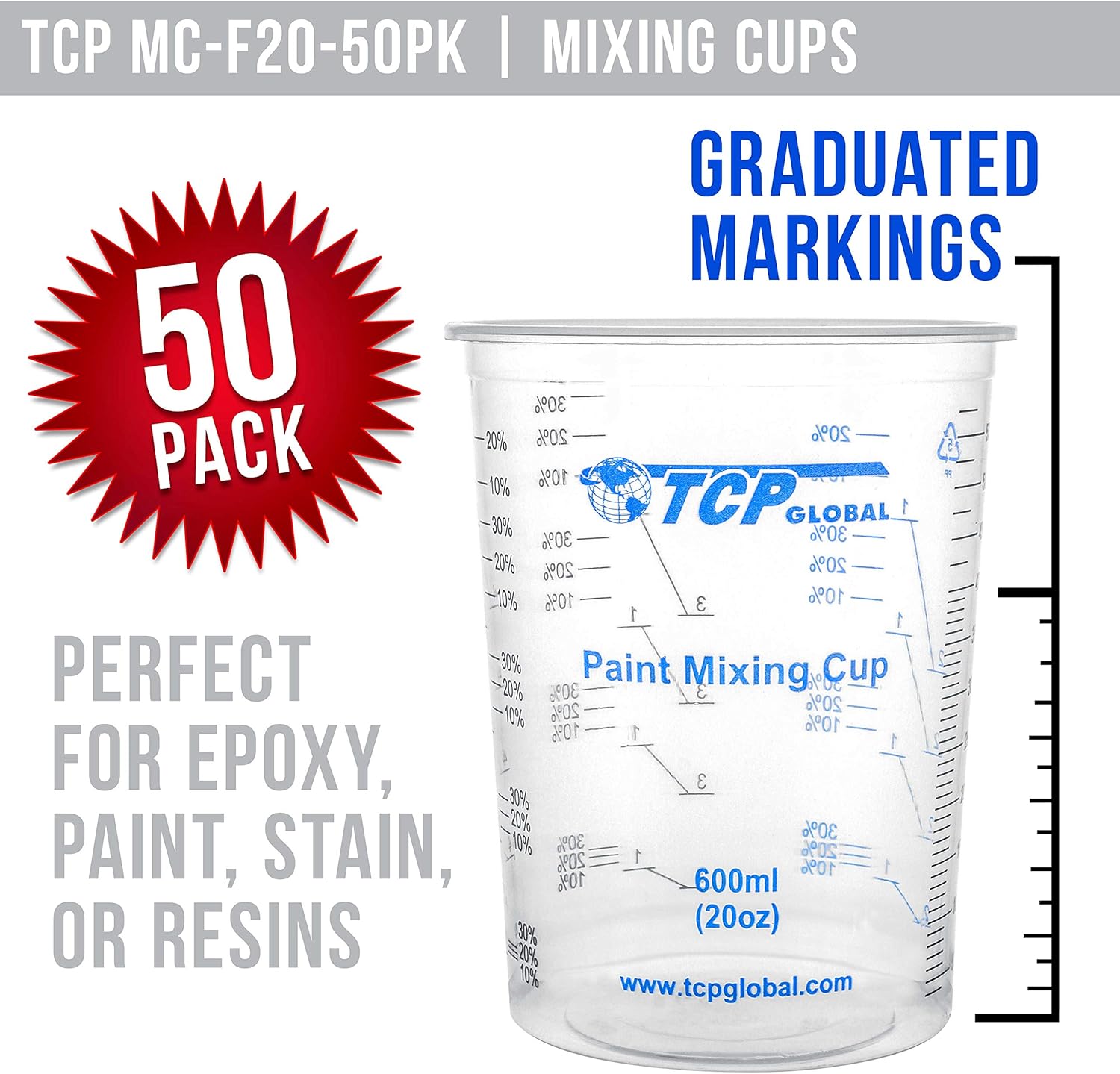 Disposable Plastic Mixing Cups - مراجعة Resin Mixing Cup وسعره