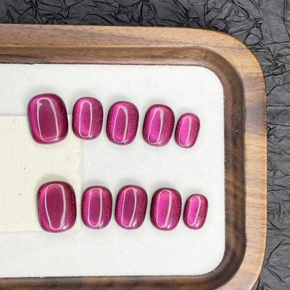 10pcs Wearable Summer Handmade - مراجعة Resin Art Purple وسعره
