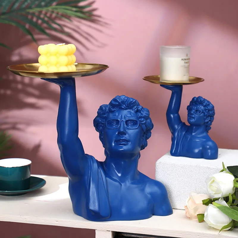 David Sculpture Tray Classic M - مراجعة Resin Art Gift For Anniversary وسعره