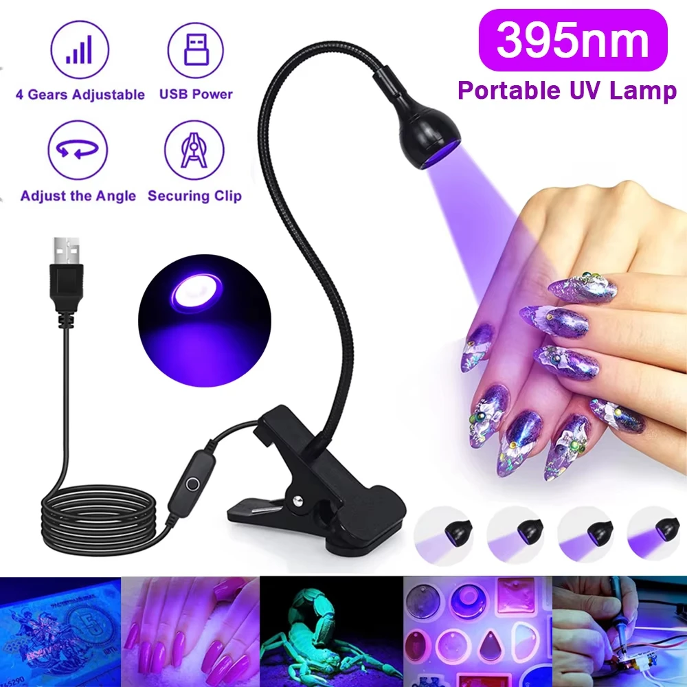 UV Nail Lamp 395nm Led Ultravi - مراجعة Resin Art Uv Light وسعره