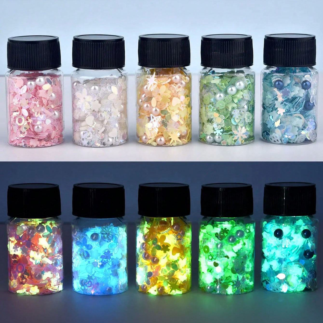 1Pcs Mixed Luminous Soft Clay  - مراجعة Resin Art And Jewelry وسعره