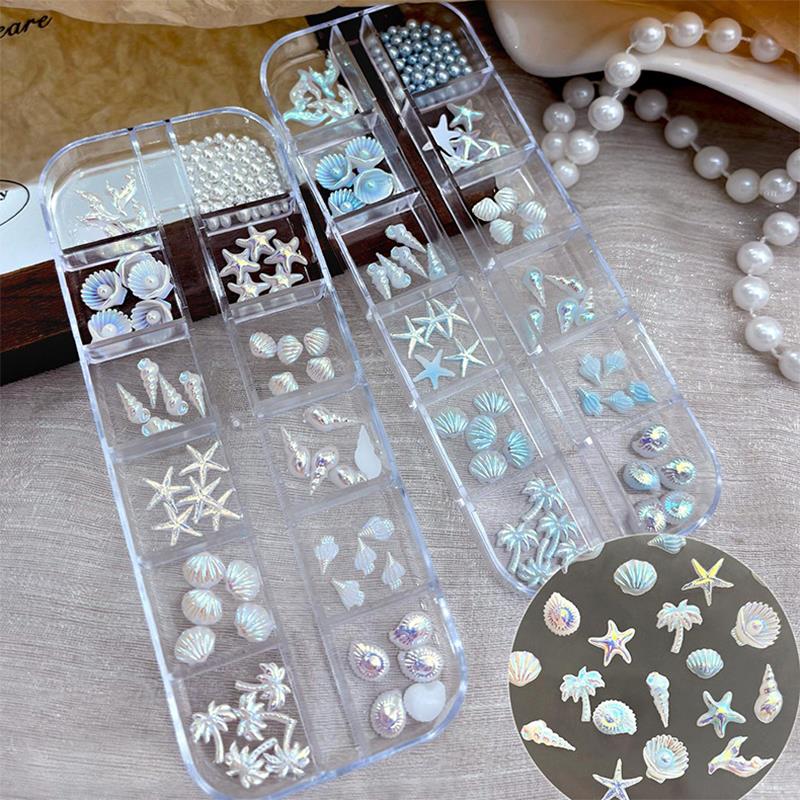 12Grids 3D Mixed Ocean Style N - مراجعة Resin Art Beach Theme وسعره