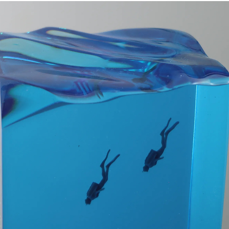 NEW Marine Art Home Decoration - مراجعة Resin Art Table Top وسعره