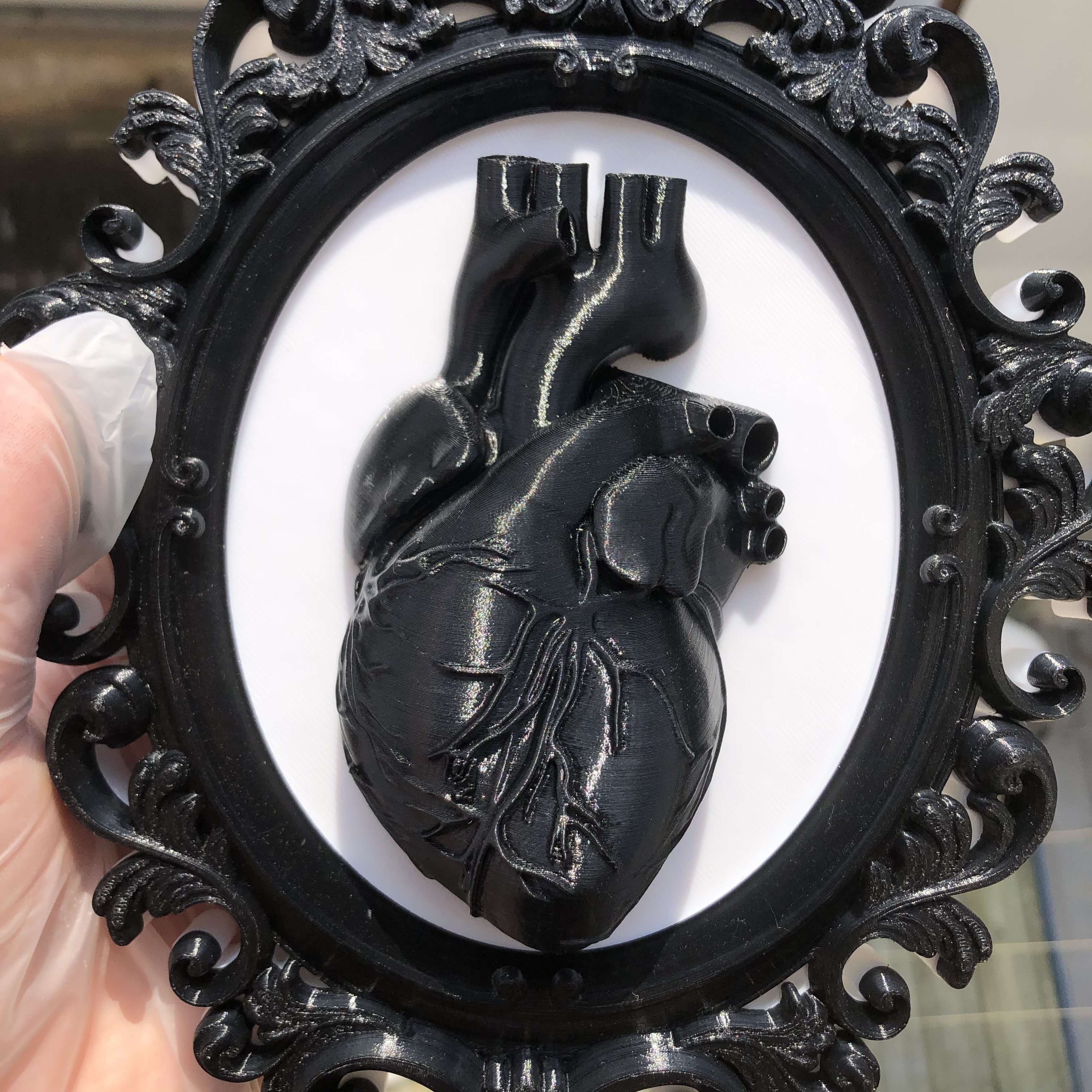 Heart Photo Frame Wall Art Dec - مراجعة Resin Art Gift For Anniversary وسعره