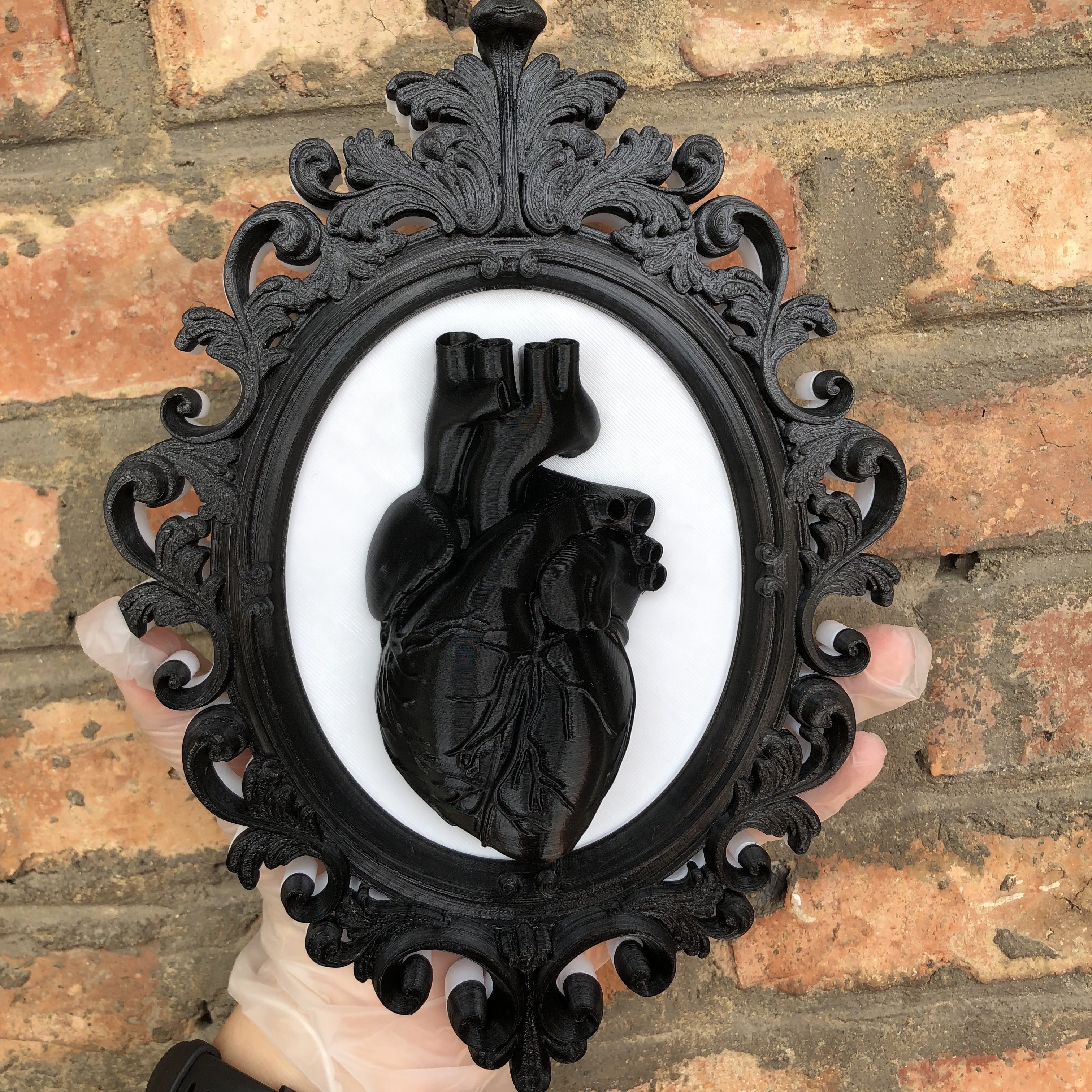 Heart Photo Frame Wall Art Dec - مراجعة Resin Art Gift For Anniversary وسعره
