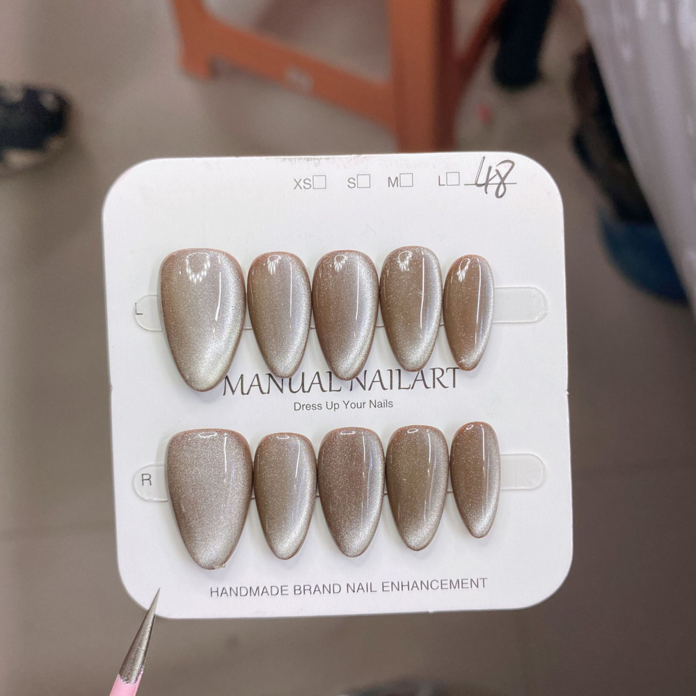 10pc French Almond Shape Cat's - مراجعة Resin Art Sticker وسعره