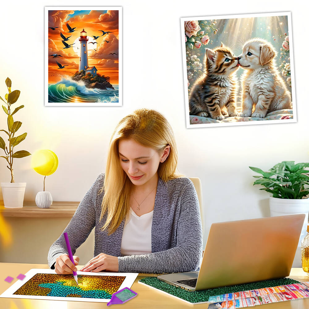 EverShine DIY Diamond Painting - مراجعة Resin Art Workshop وسعره