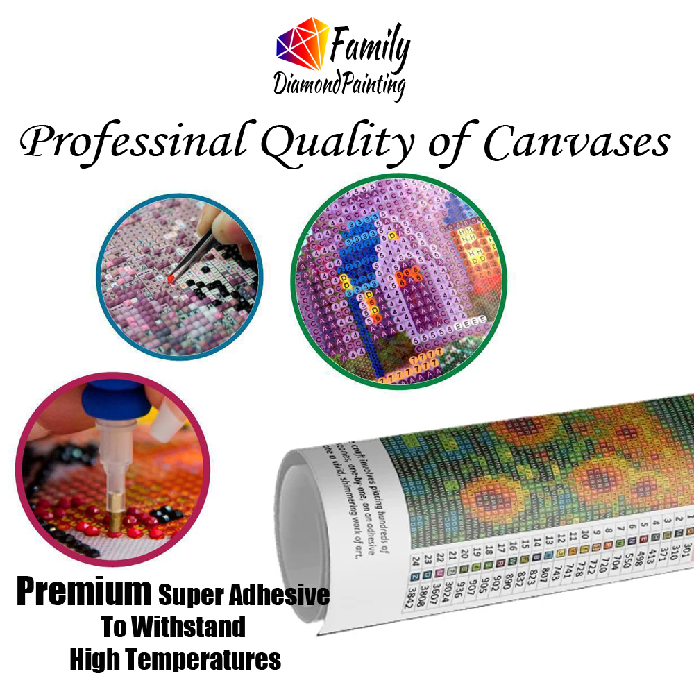 Diamond Painting Family Butter - مراجعة Resin Art Flower وسعره