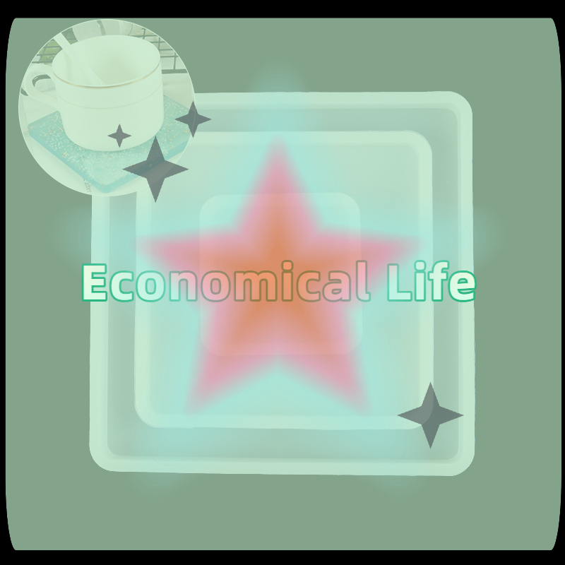 [MOA]Square Silicone Casting E - مراجعة Coaster Mold Square وسعره