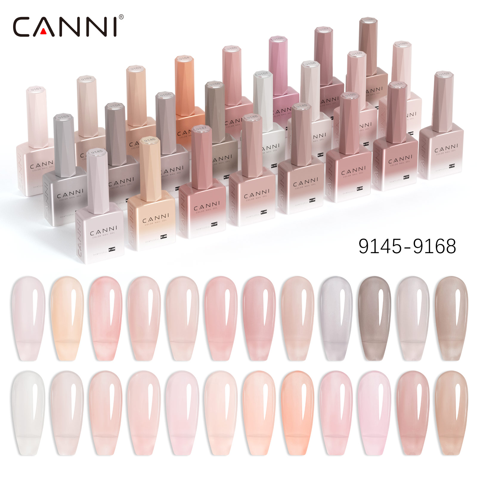 CC7 CANNI Nail Gel Polish 9ml  - مراجعة Resin Art Uv Light وسعره