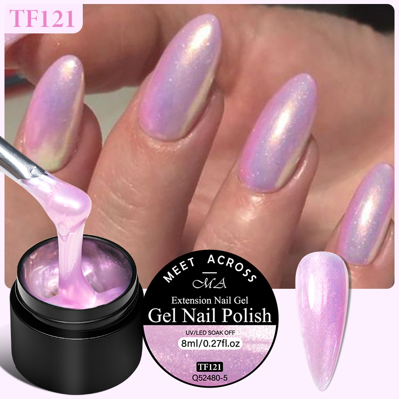 MEET ACROSS 8ml Aurora Extensi - مراجعة Resin Art Purple وسعره