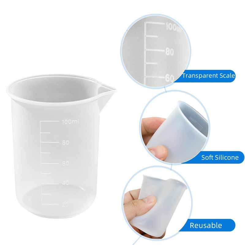 100ml silicone resin consumabl - مراجعة Resin Mixing Cup وسعره