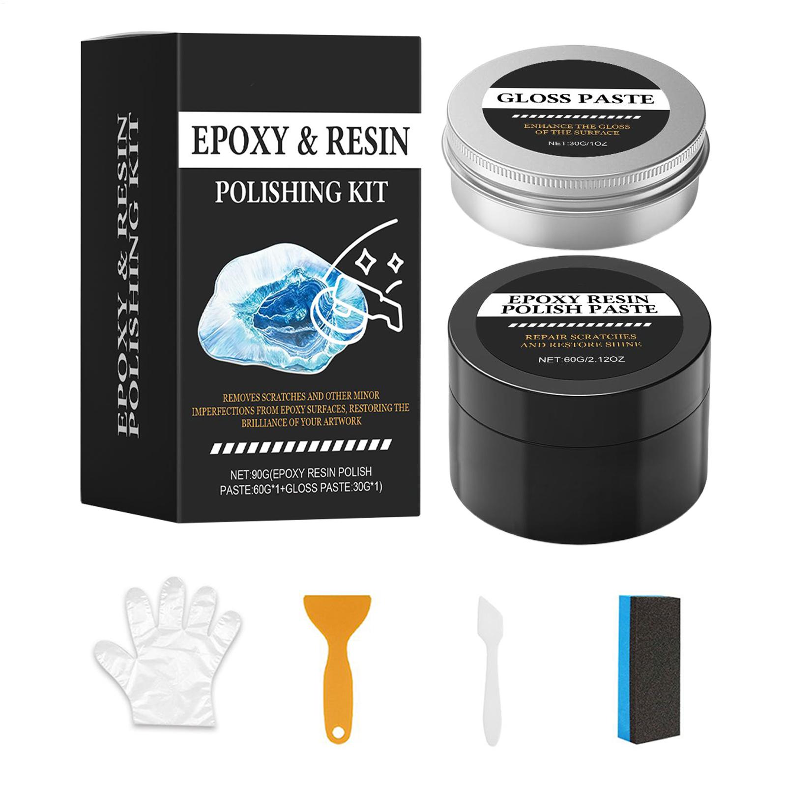 Epoxy resin high gloss polishi - مراجعة Resin Art Acrylic وسعره