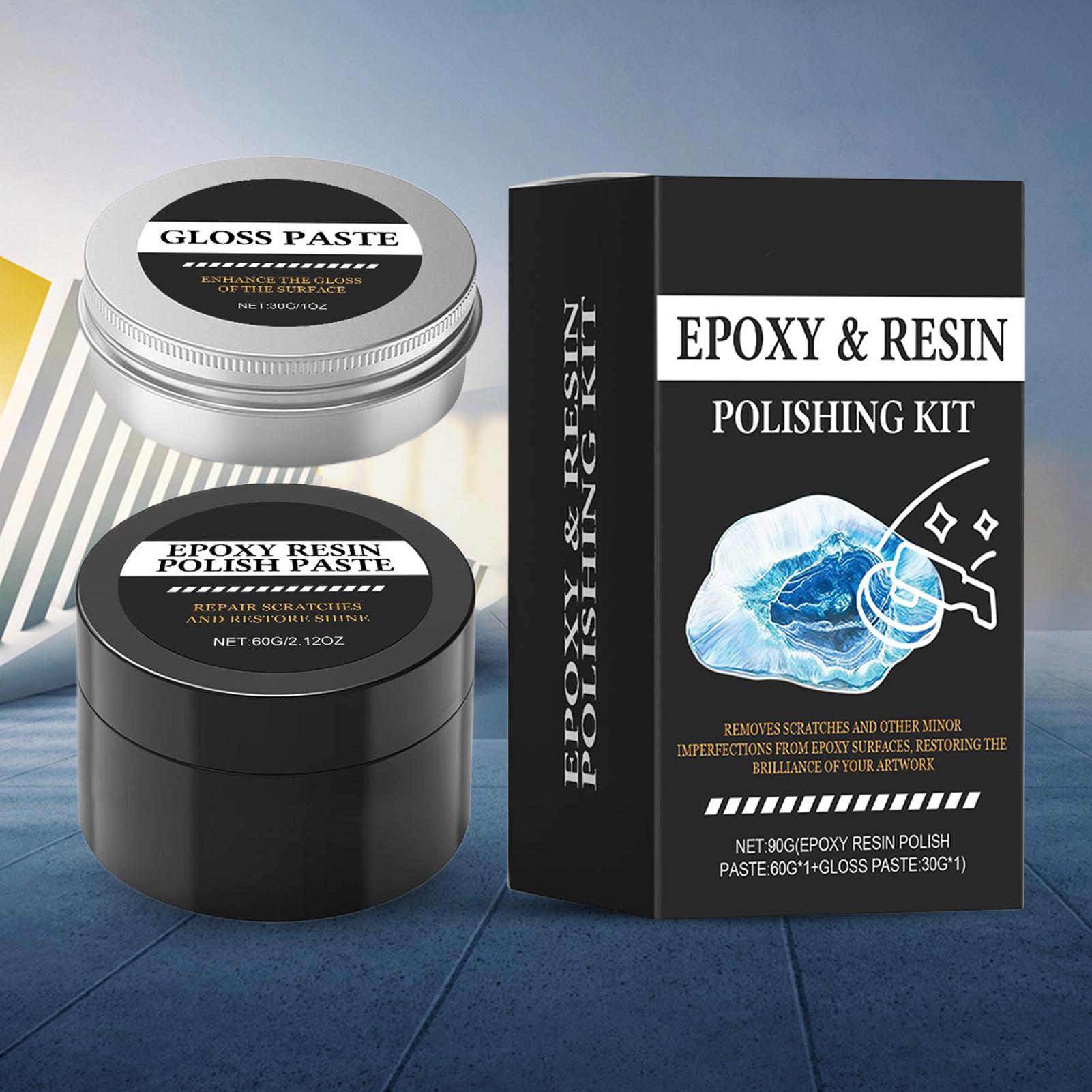 Epoxy resin high gloss polishi - مراجعة Resin Art Acrylic وسعره