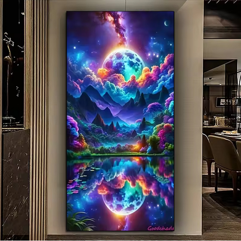 Diamond Painting Fantasy Purpl - مراجعة Resin Art Purple وسعره