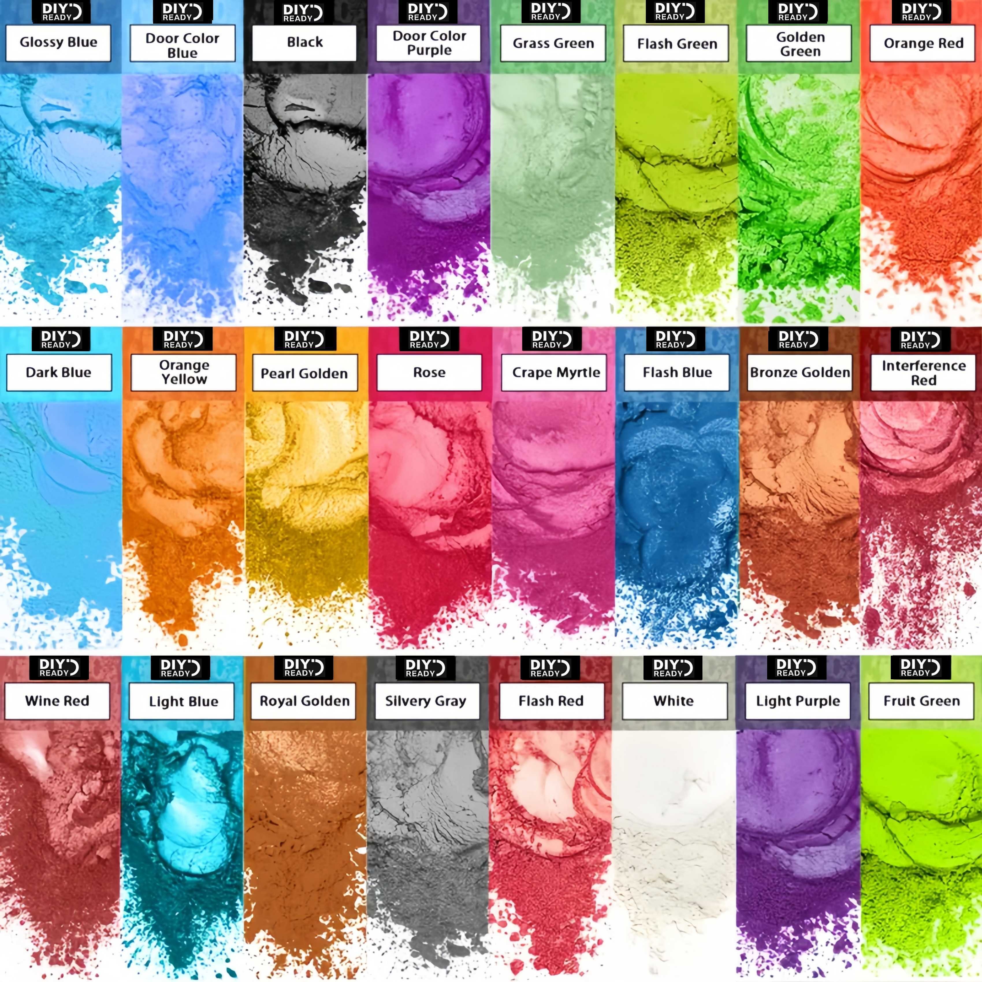 24 Colors/8 Colors 5g 0.18oz P - مراجعة Resin Art Table Top وسعره