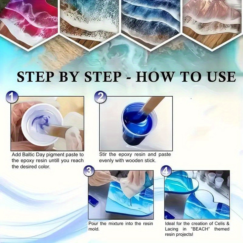 24 Colors/8 Colors 5g 0.18oz P - مراجعة Resin Art Table Top وسعره