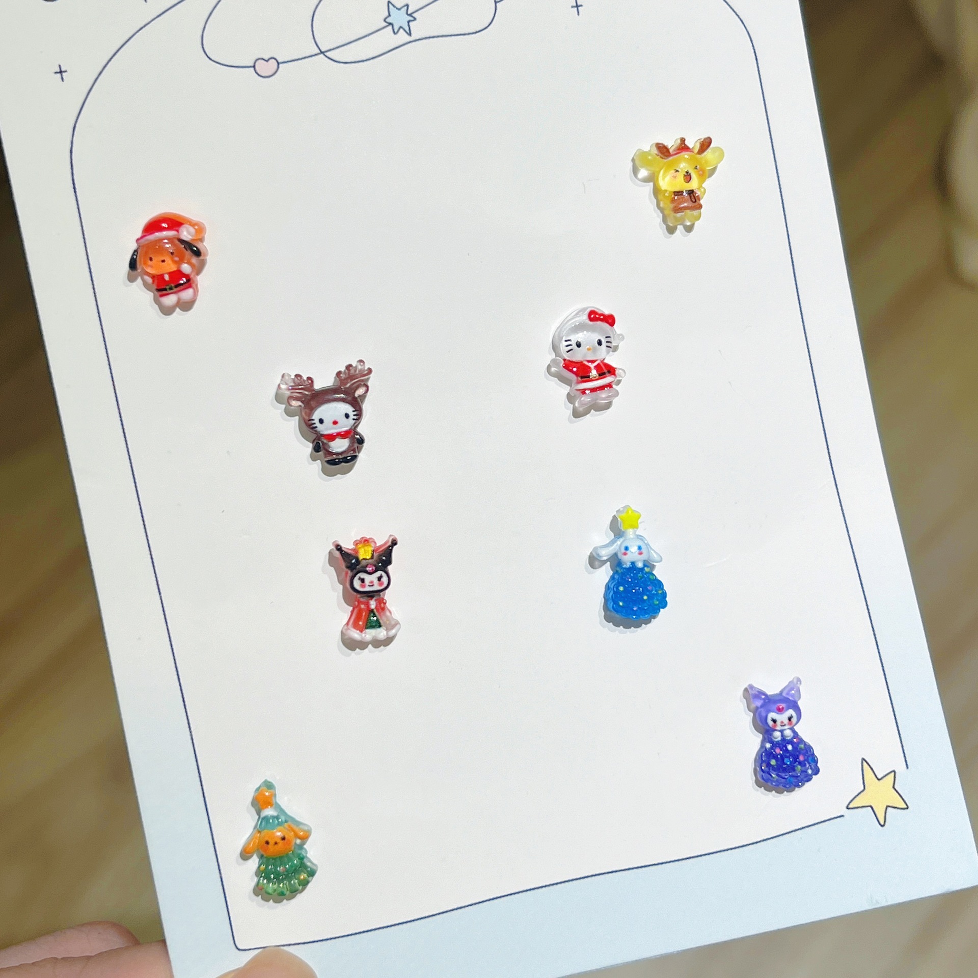 50Pcs  New Mini Kawaii Cartoon - مراجعة Resin Art Workshop وسعره