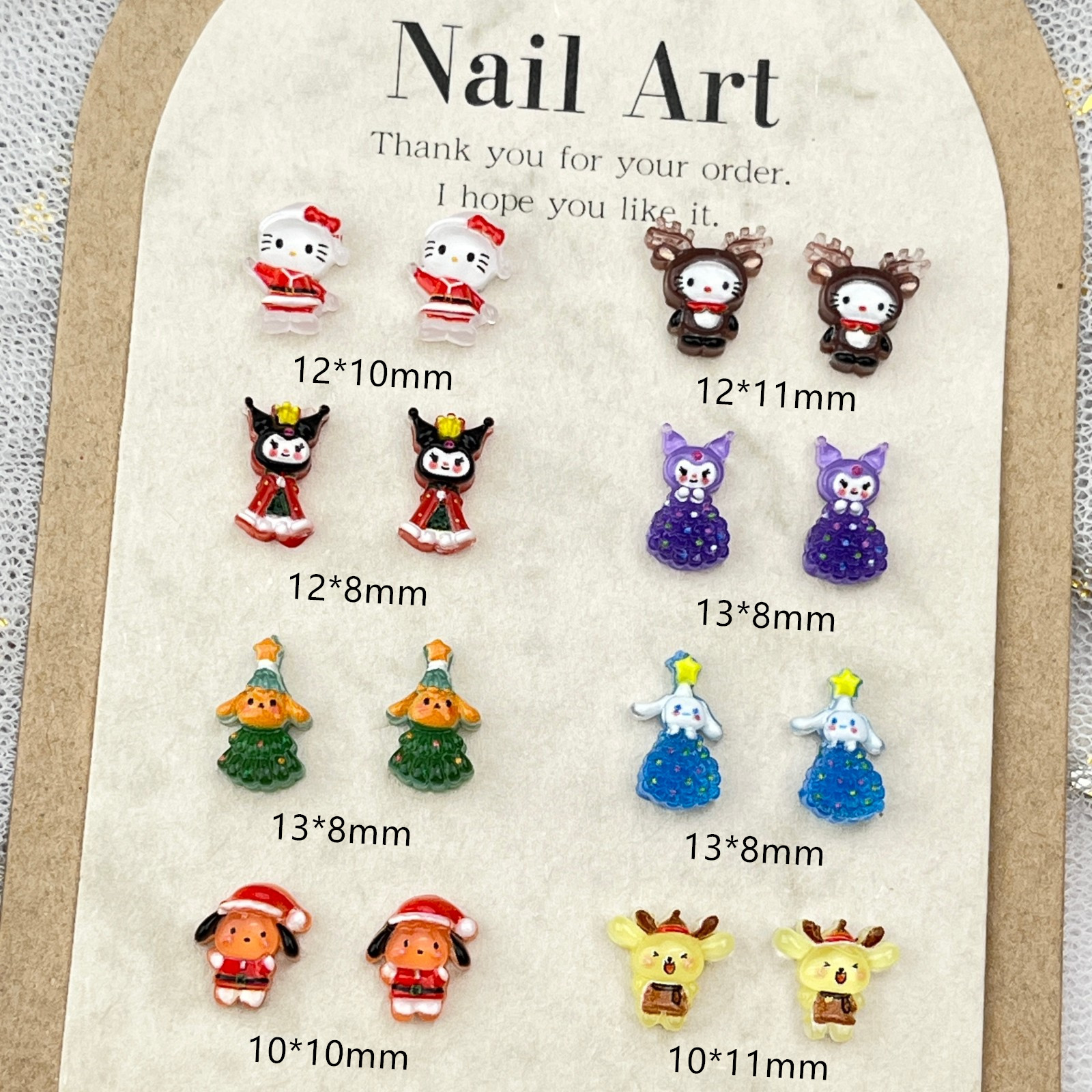 50Pcs  New Mini Kawaii Cartoon - مراجعة Resin Art Workshop وسعره