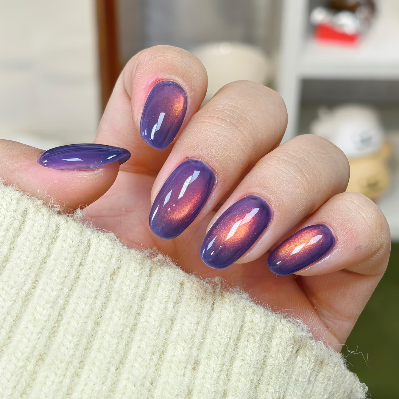 1-10pcs WS Autumn Winter Amber - مراجعة Resin Art Purple وسعره