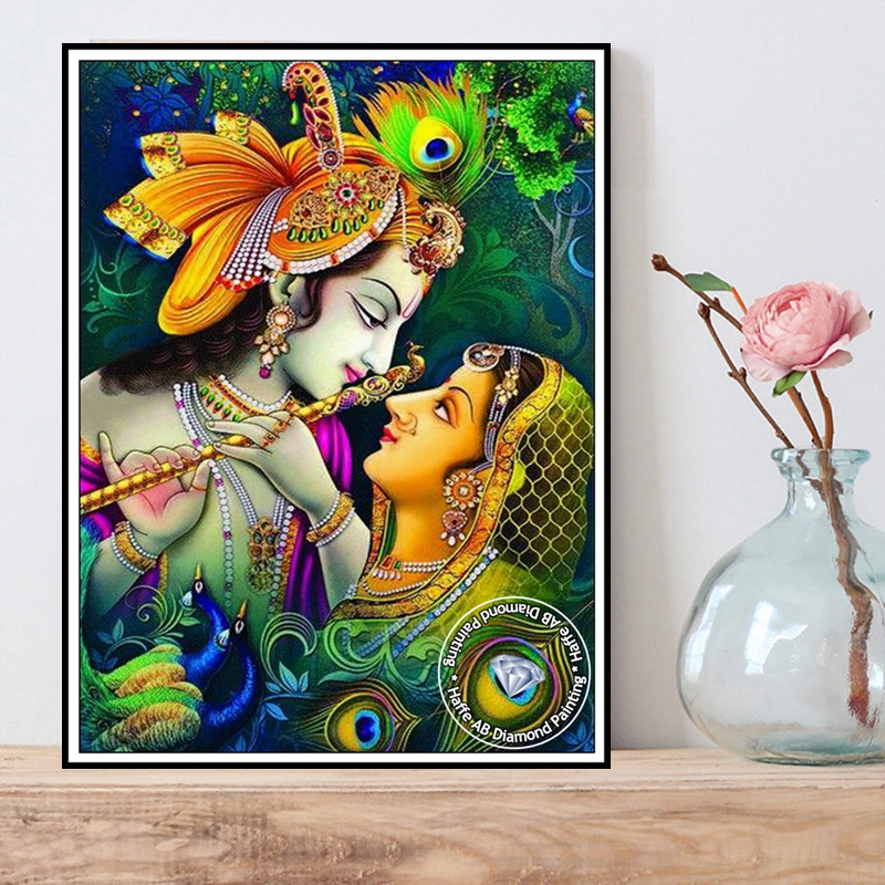 India Radha Krishna Diamond Pa - مراجعة Resin Art India وسعره