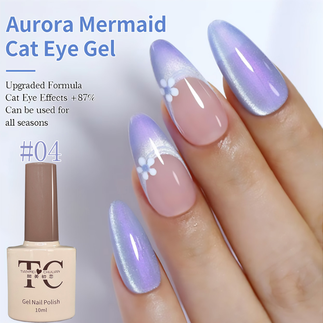 1-9pcs TC Summer Dreamy Mermai - مراجعة Resin Art Purple وسعره