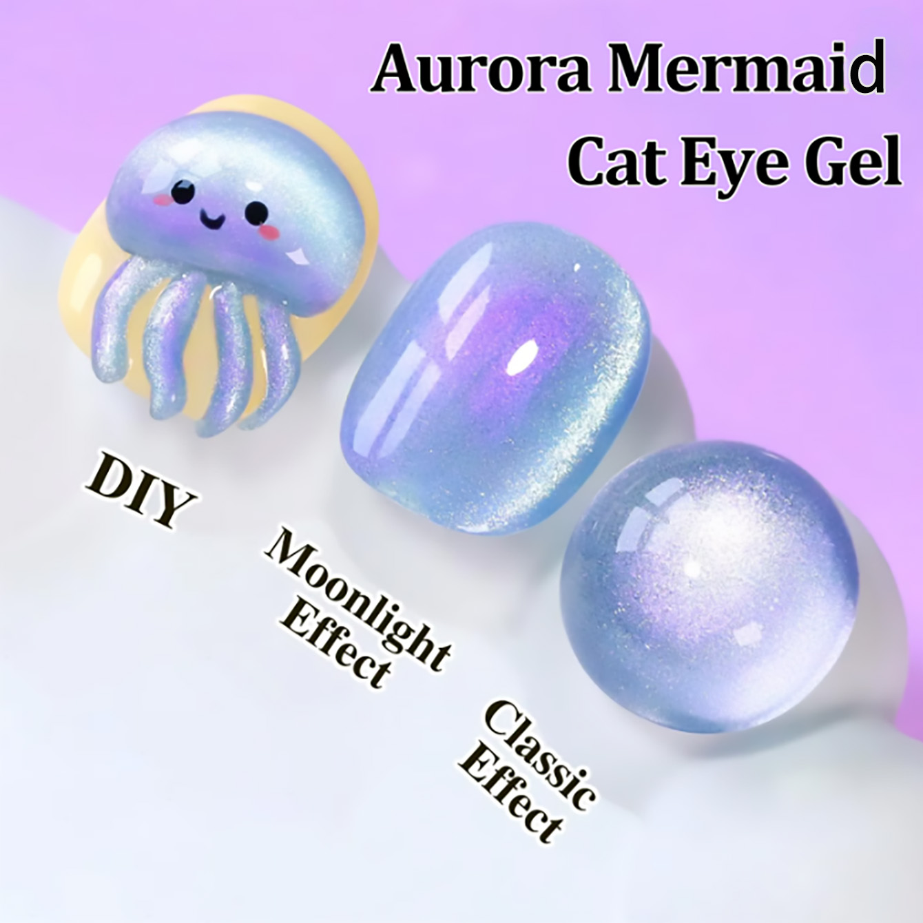 1-9pcs TC Summer Dreamy Mermai - مراجعة Resin Art Purple وسعره