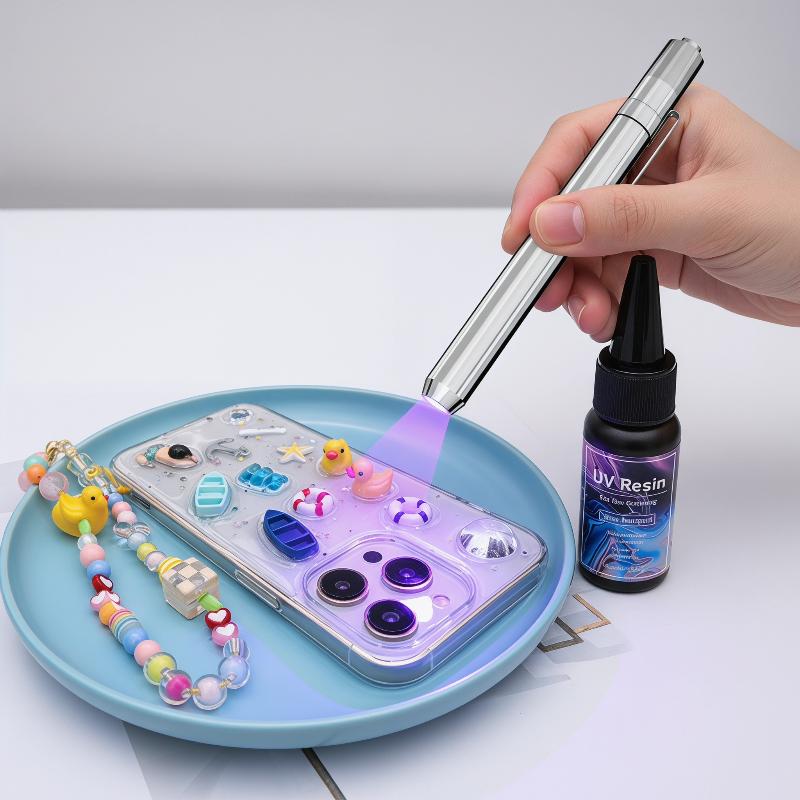 20g/30g/50g UV Epoxy Resin Glu - مراجعة Resin Art Uv Light وسعره