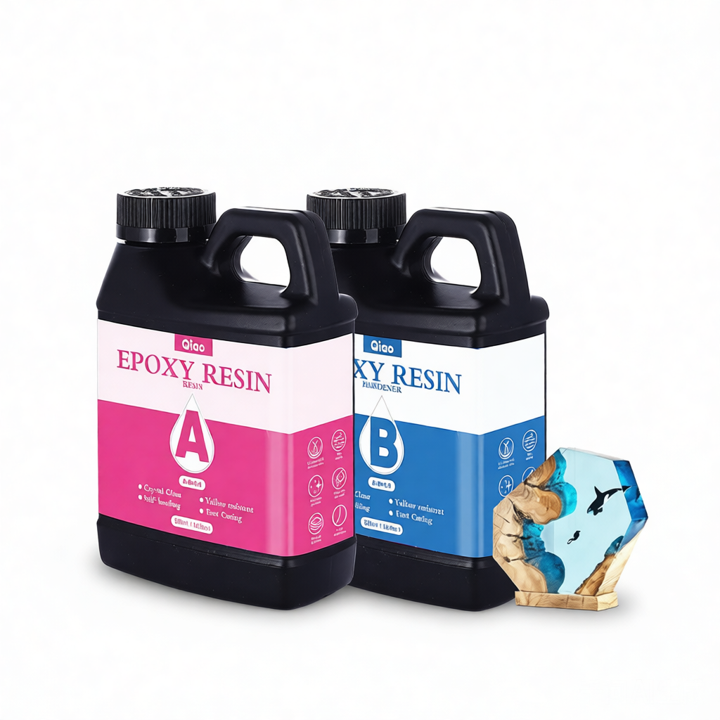 1:1 Crystal Clear Epoxy Resin  - مراجعة Resin Art Table Top وسعره