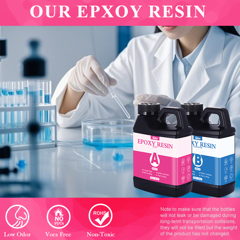 1:1 Crystal Clear Epoxy Resin  - مراجعة Resin Art Table Top وسعره