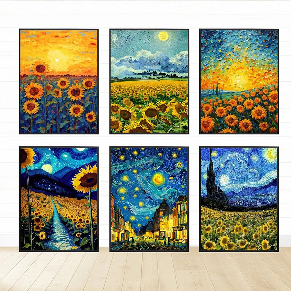 Van Gogh Sunflower Flower Star - مراجعة Resin Art Flowers وسعره