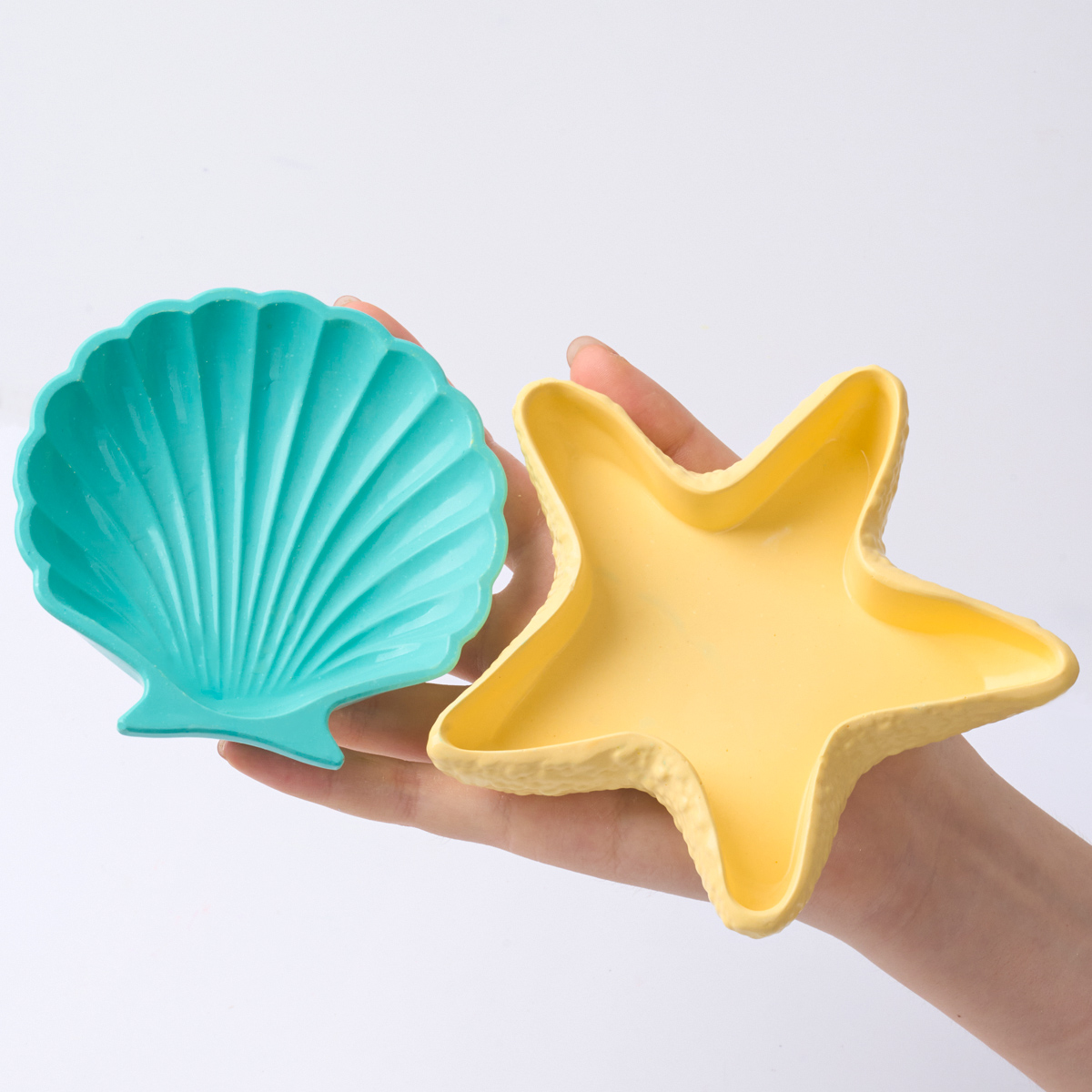 DIY Concrete Starfish Starage  - مراجعة Coaster Mold Square وسعره