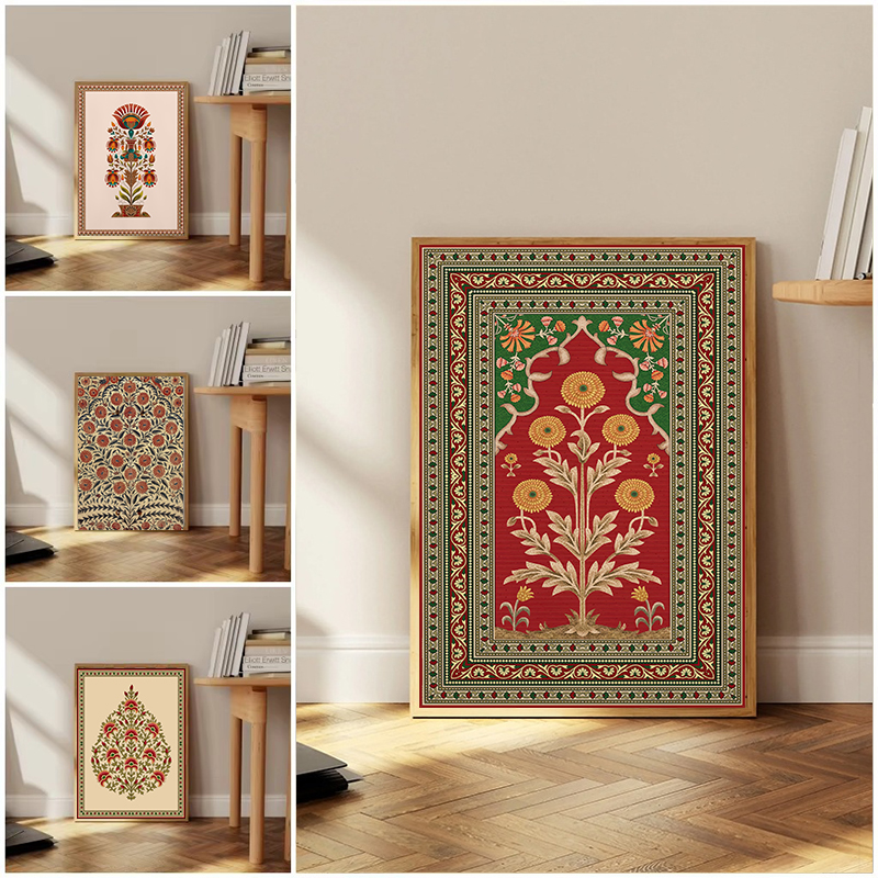 Indian Folk Art Persian Floral - مراجعة Resin Art Flowers وسعره