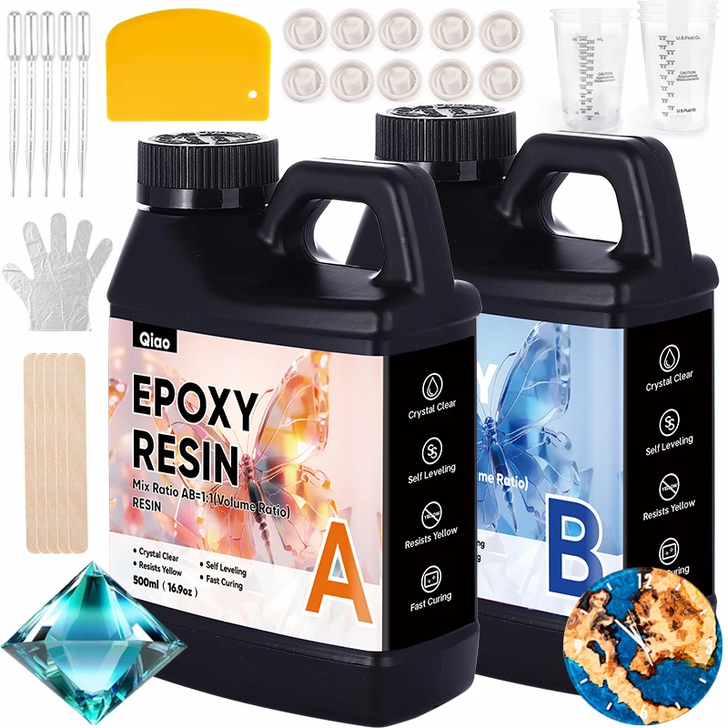 Anti-Yellowing Crystal Clear E - مراجعة Resin Art And Jewelry وسعره