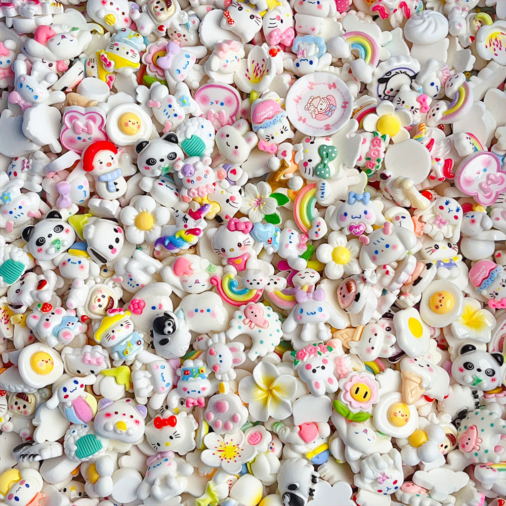 Mix 50pcs Cute kuromi Sanrio H - مراجعة Resin Mixing Cup وسعره