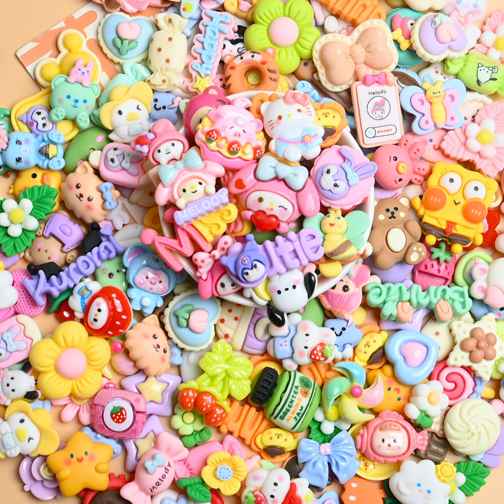 Mix 50pcs Cute kuromi Sanrio H - مراجعة Resin Mixing Cup وسعره