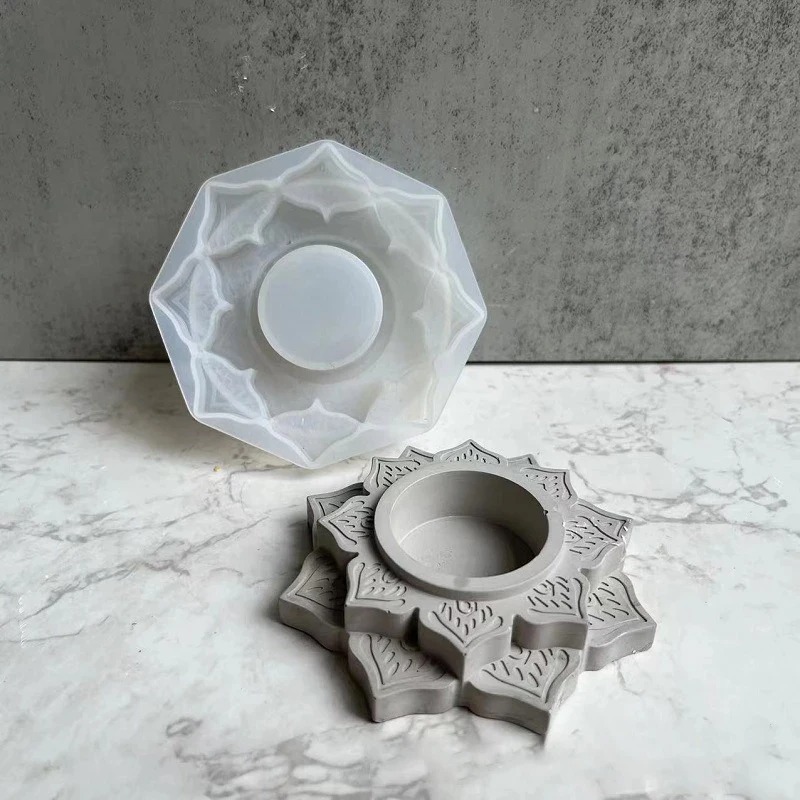 Concrete Candle Jar Silicone M - مراجعة Coaster Mold Square وسعره