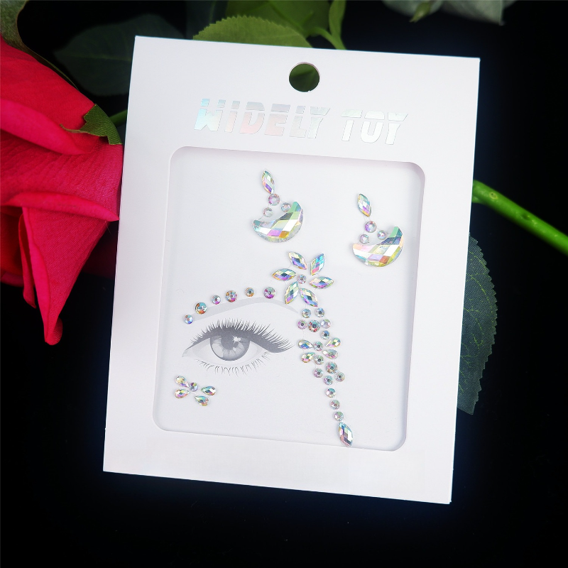 Acrylic Resin Face Gems Rhines - مراجعة Resin Art Sticker وسعره