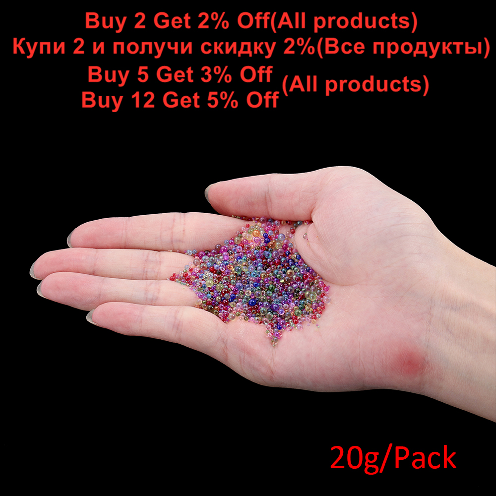 10/20g 0.4-3mm Mini Bubble Bal - مراجعة Resin Art Uv Light وسعره